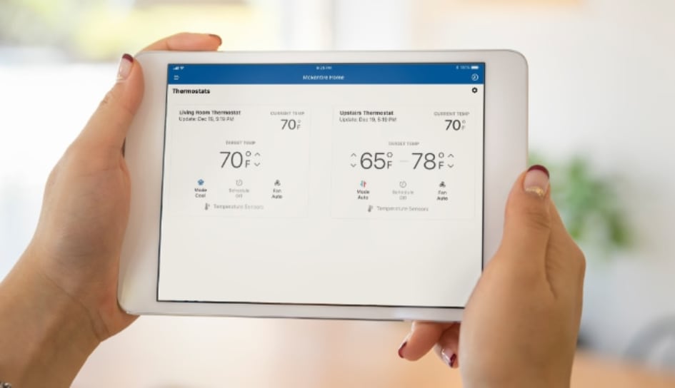 Thermostat control in Los Angeles